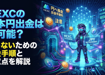 MEXCの日本円出金は不可能？損しないための換金手順と注意点を解説