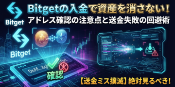 Bitgetの入金で資産を消さない！アドレス確認の注意点と送金失敗の回避術