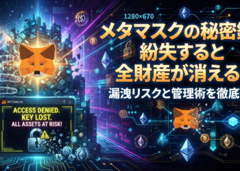 メタマスクの秘密鍵を紛失すると全財産が消える？漏洩リスクと管理術を徹底解説