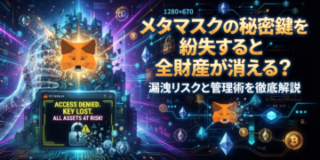メタマスクの秘密鍵を紛失すると全財産が消える？漏洩リスクと管理術を徹底解説
