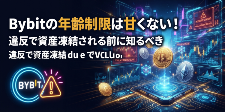 Bybitの年齢制限は甘くない！違反で資産凍結される前に知るべき注意点