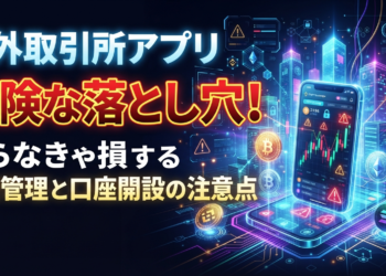 海外取引所アプリの危険な落とし穴！知らなきゃ損する資産管理と口座開設の注意点
