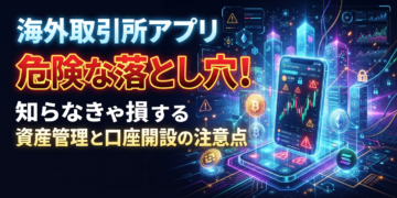 海外取引所アプリの危険な落とし穴！知らなきゃ損する資産管理と口座開設の注意点
